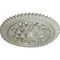Ekena Millwork York Ceiling Medallion (Fits Canopies up to 3 5/8"), Hand-Painted Flash Copper, 21 5/8"OD x 2 1/2"P CM21YOFCS - alternate 3